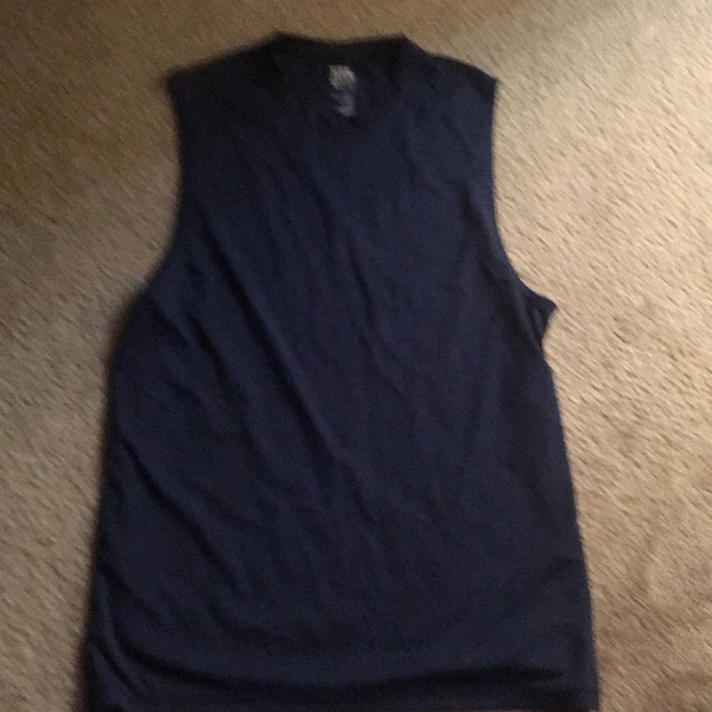 Blue tank
